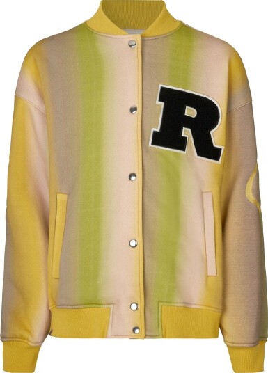 Rosemunde Bomber Jakke Yellow Gradient Trykk Rosemunde 12 år (152) Overgangsjakke Grønn Gul Svart
