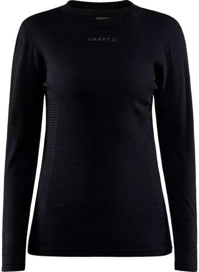 Craft Pro Wool Extreme X LS W Undertøy Overdel Black L