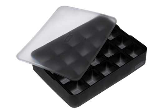 Lurch Isbitform terninger m/ lokk 3X3 cm svart Lurch Isbitform terninger m/ lokk 3X3 cm svart