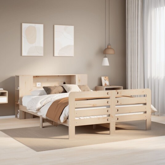 Sengeramme uten madrass 140x190 cm heltre furu 3309899