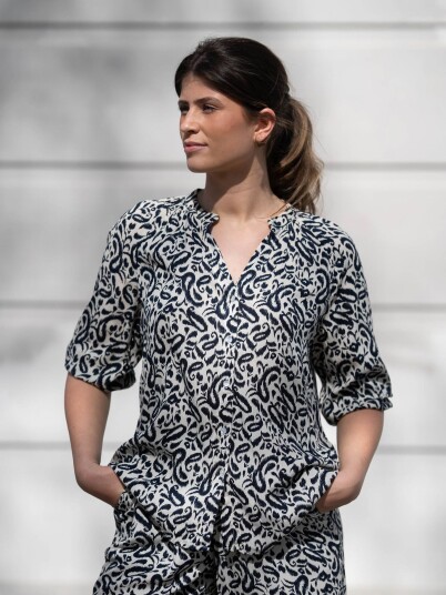 Ichi Marrakech AOP Shirt 5 Flerfarget M