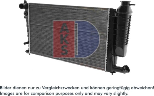 AKS DASIS 060003N Radiator motorkjøling