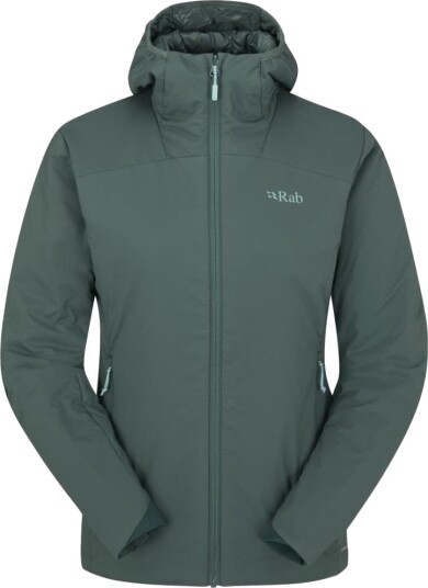Rab  Xenair Alpine Light Jacket Wmns Dame, Gns Green Slate, 12