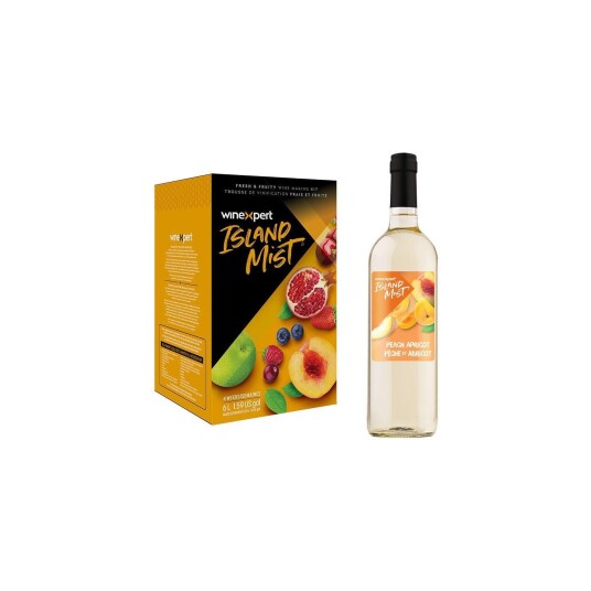 Peach Apricot Island Mist vinsett for 23 liter fruktvin