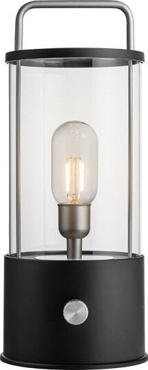 Norgesglasset Ledlampe 36cm Sort