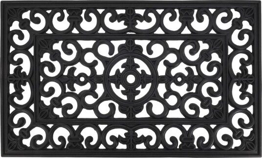 Chic Antique Dørmatte Gummi sort 45x75 Chic Antique Dørmatte Gummi sort 45x75