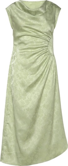 Vero Moda Vmwinnie Sl Rouched Dress Exp Green S Vero Moda Vmwinnie Sl Rouched Dress Exp Green S