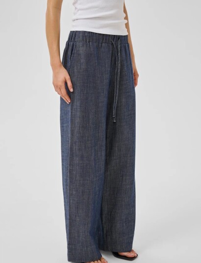 My Essential Wardrobe Mwdazzie Dias Pant - Navy - 40