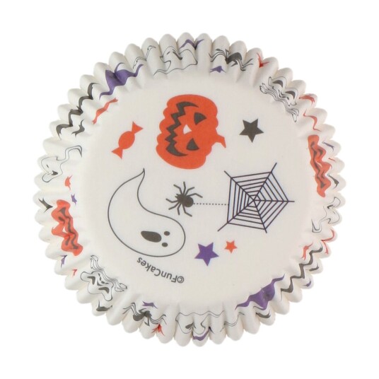Funcakes Standard Muffinsformer Halloween Pk/48 