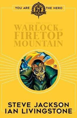 Fighting Fantasy:The Warlock Of Firetop Mountain Av Ian Livingstone, Steve Jackson