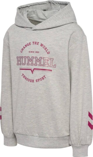 Hummel Elena Hoodie Light Grey Melange (134 / 9 år)