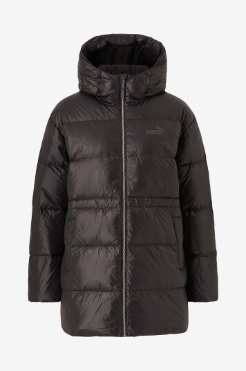 Puma Dun jakke Style Hooded Down Jacket Svart