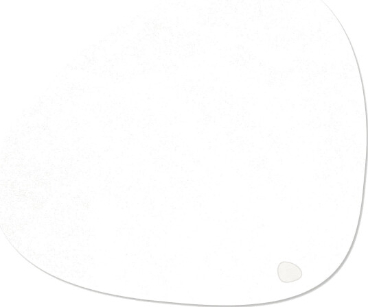 LIND DNA Corduroy bordbrikke curve L Pure white LIND DNA Corduroy bordbrikke curve L Pure white