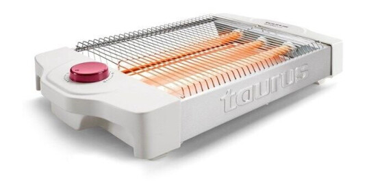 Taurus Neptuno Plus Brødrister med Trinnløs Justering, 900 W, Hvit Taurus Neptuno Plus Brødrister med Trinnløs Justering, 900 W, Hvit