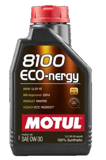 Motorolje MOTUL 8100 ECO-NERGY 0W30 1L Motorolje MOTUL 8100 ECO-NERGY 0W30 1L