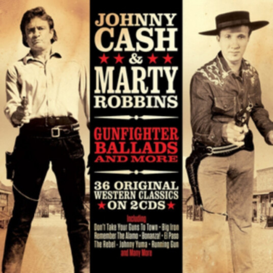 Johnny Cash & Marty Robbins Gunfighter Ballads And More CD Johnny Cash & Marty Robbins Gunfighter Ballads And More CD