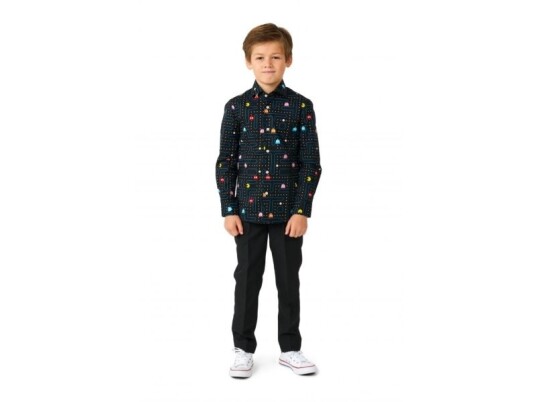 Boland Traciks Pac-Man Skjorte, Dreng OSSB-1006-2Y