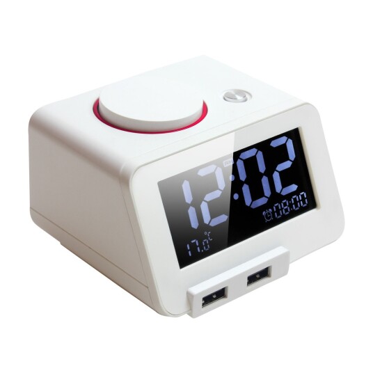 HOMTIME C1 PRO BT CLOCK SPEAKER WHITE C1PROWH