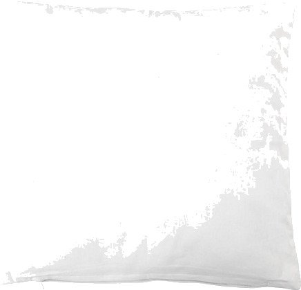 Putetrekk 40 x 40 cm Hvit