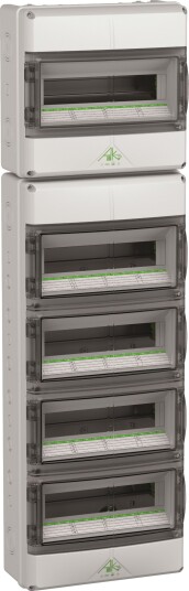 Spelsberg 73347001 Normkapsling ventilert, IK08 5 x 14 moduler, Elfordeling & strømforsyning