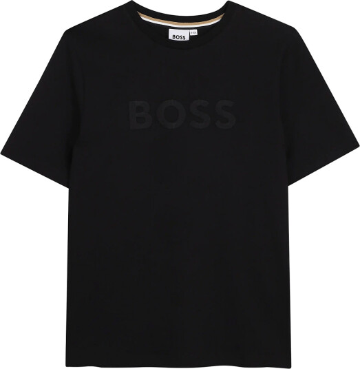 BOSS Short Sleeves Tee Shirt Black 152