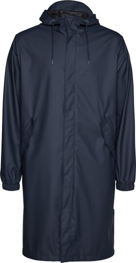 Rains Unisex Fishtail Parka Navy L, Navy