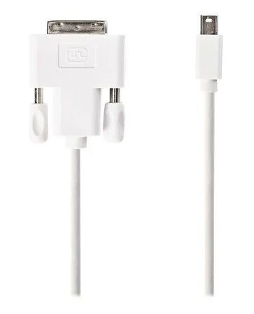 Nedis - video adapter cable - Mini DisplayPort to DVI-D - 2 m Nedis - video adapter cable - Mini DisplayPort to DVI-D - 2 m