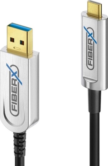 Fiberx Fx-I630-005 5 M Usb C Usb A Usb 3.2 Gen 1 3.1 Gen 1 10 Gbit/S Sort Sølv