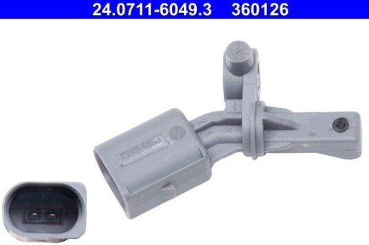 Sensor, ABS ATE 24.0711-6049.3
