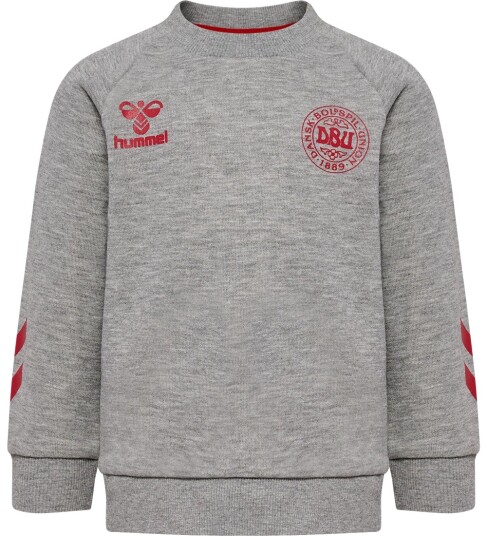 Hummel Collegegenser   hmlMINI REG DBU   Grey Melange   Hummel   3 år (98)   Collegegenser   Grå