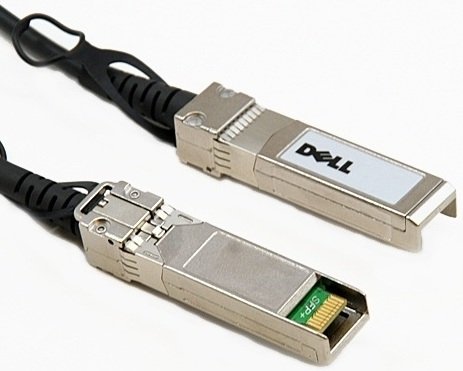 Dell - Direktekoblingskabel - Sfp+ Til Sfp+ - 1 M - Toakset - For Force10 Networking S6000 Powerconnect 62Xx 81Xx M8024 Poweredge M1000 Vrtx