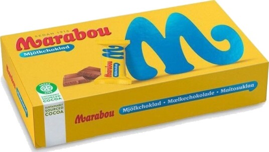 Eske med Marabou Melkesjokolade 230 gram