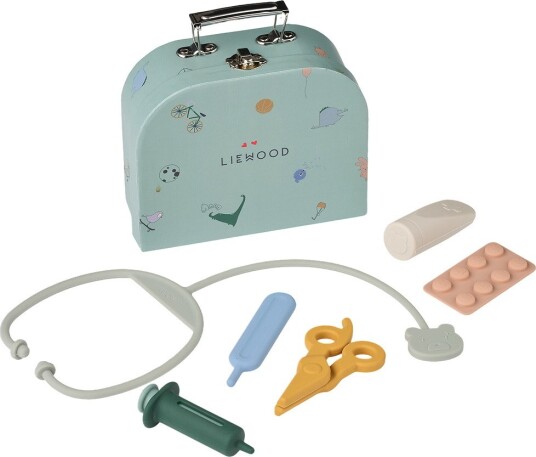 Liewood Leif Doctor Set Garden Green Multi Mix One Size Liewood Leif Doctor Set Garden Green Multi Mix One Size