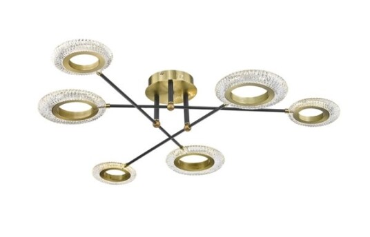 Domoletti Pendant Lamp Led B2333-6 108Cm 48W Domoletti Pendant Lamp Led B2333-6 108Cm 48W