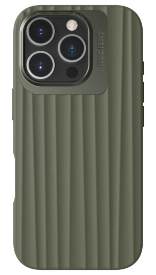 NUDIENT iPhone 16 Pro Bold MagSafe deksel, Olive green