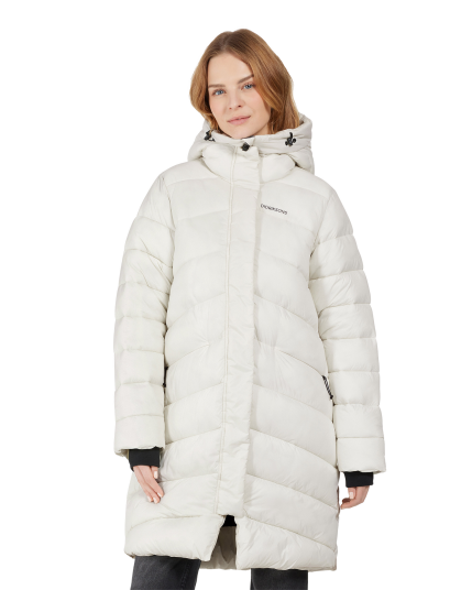 Marion Parka W White Foam 42