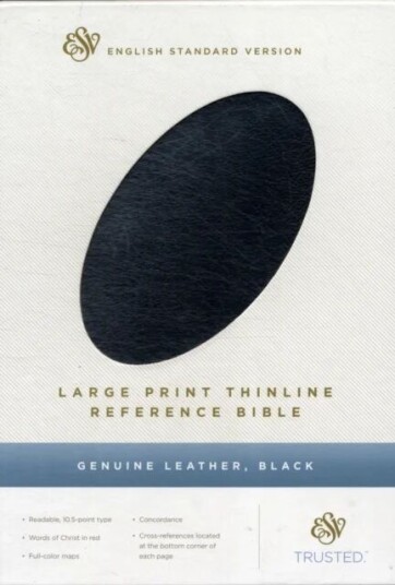 Esv Large Print Thinline Reference Bible
