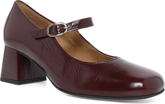 Gabor Mary Jane Pumps Burgundy 35.5