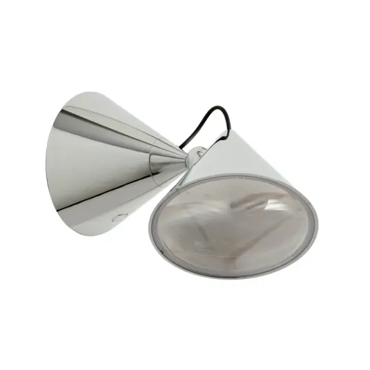 Tom Dixon Pose LED vegglampe sølv 21 cm plast