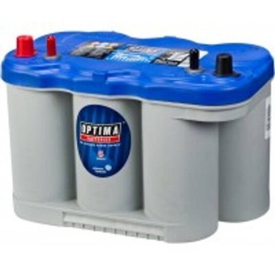 Optima AGM Blue Top 12Volt 66AH Venstre +pol.