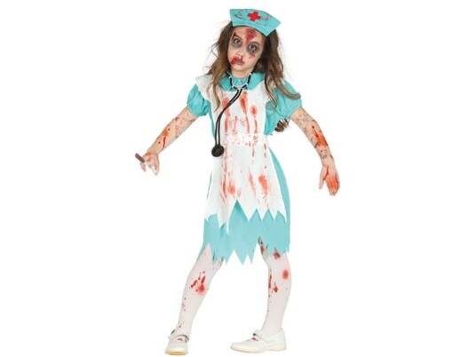 Fiesta Zombie Sygeplejerske Kostume