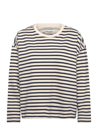 Lollys Laundry Demill Sweatshirt Ls Navy M Lollys Laundry Demill Sweatshirt Ls Navy M
