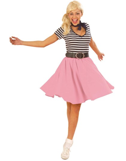 Utsvinget Rockabilly Skjørt Rosa Utsvinget Rockabilly Skjørt Rosa