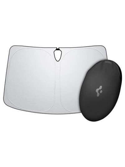 Spigen Tesla Car Front Windshield Sunshade Black Tesla Model S