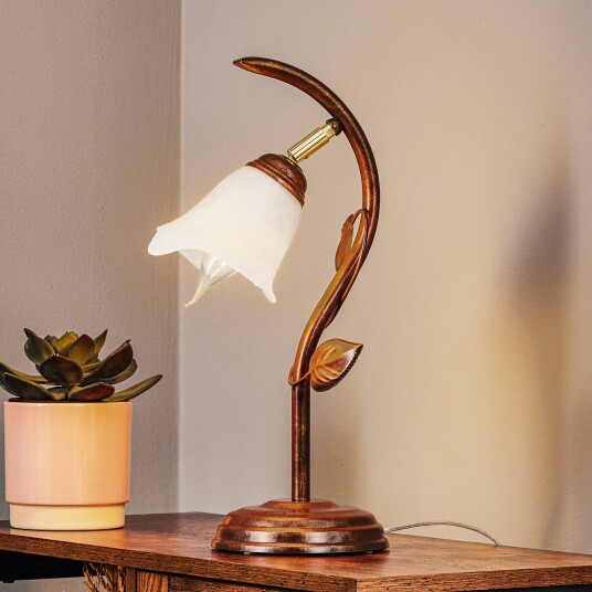 Lamkur Bordlampe Siena florentinstil høyde 40 cm Lamkur Bordlampe Siena florentinstil høyde 40 cm