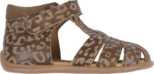 Pom Pom Sandaler Forretter Velcro Latte Leo Pom Pom 20 Sandals Brun