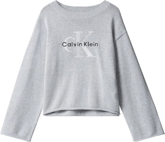 Calvin Klein Monologo Cn Sweater Grey 152 x 12