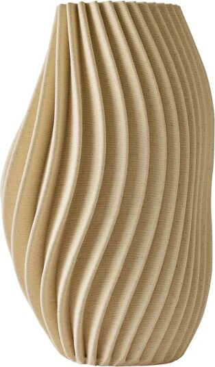 Tell Me More Vento vase Sand, large 41 cm