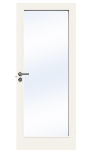 Swedoor easy glassdor 90x200 cm hvit