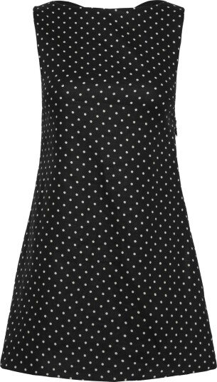 Faithfull The Brand Jacie Mini Dress Black M Faithfull The Brand Jacie Mini Dress Black M
